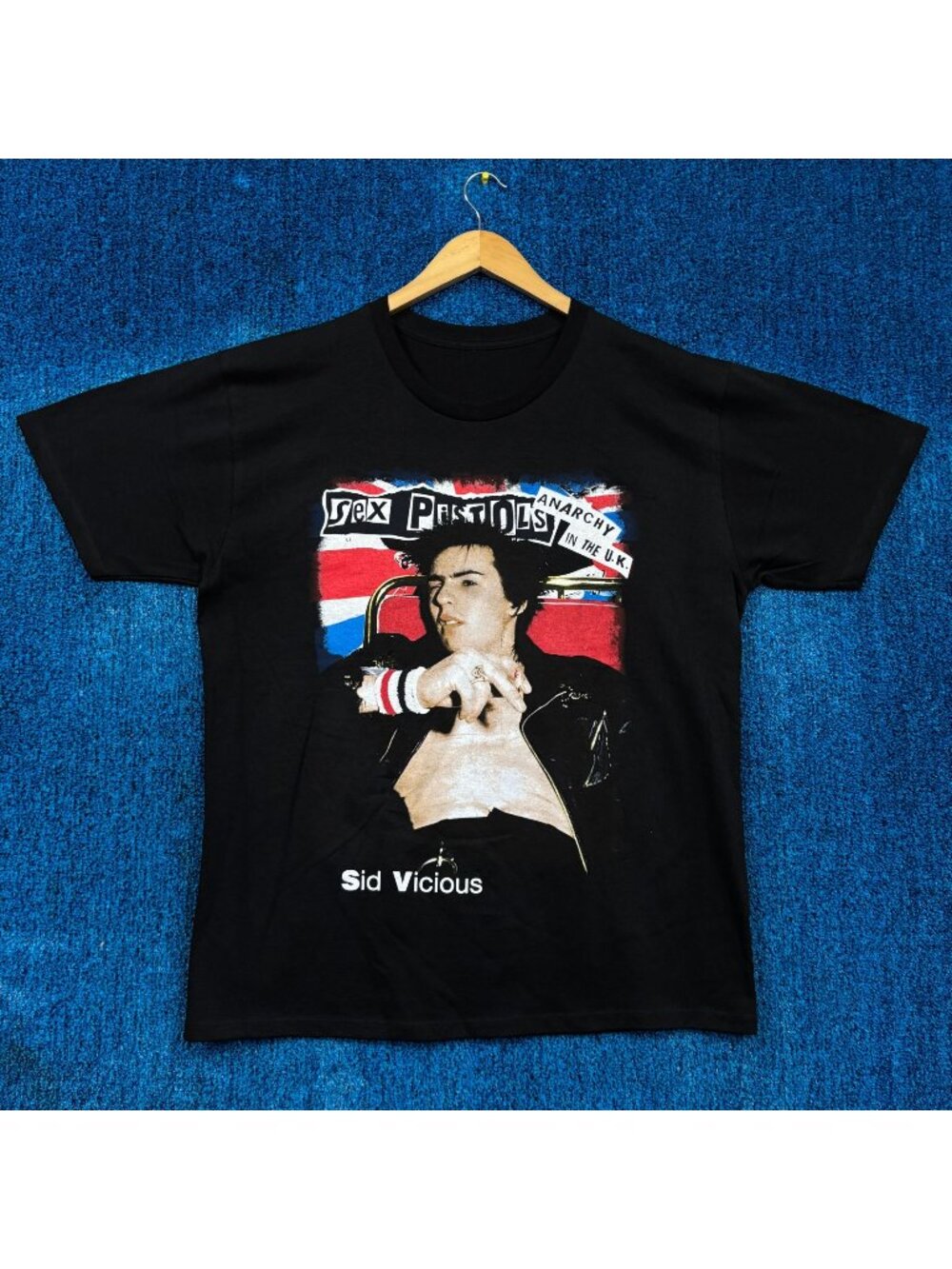 Sex Pistols Anarchy In UK Rock T-Shirt Size Large